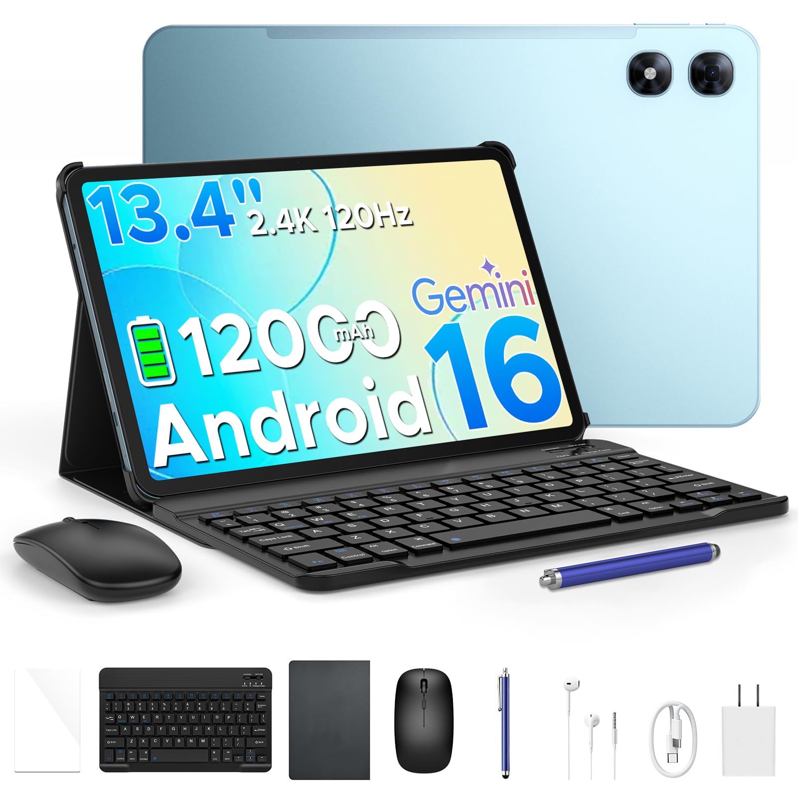 Amazon.com : POPUX P13 Pro 13.4 inch Tablet, Android Tablet with